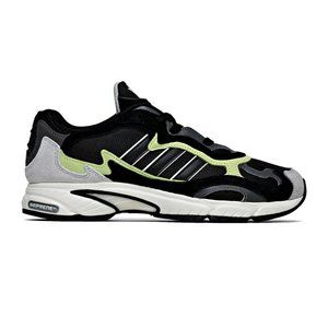 Adidas Temper Run Core Black Glow White Mens